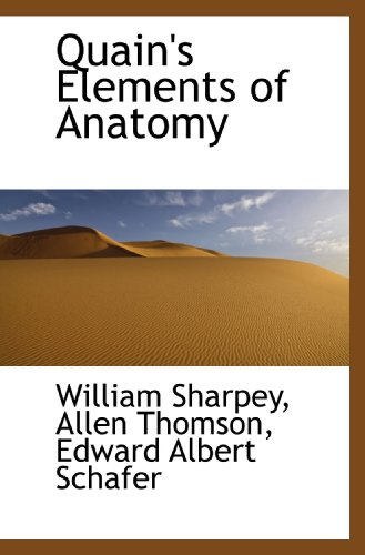 Stock image for Quain's Elements of Anatomy for sale by Revaluation Books