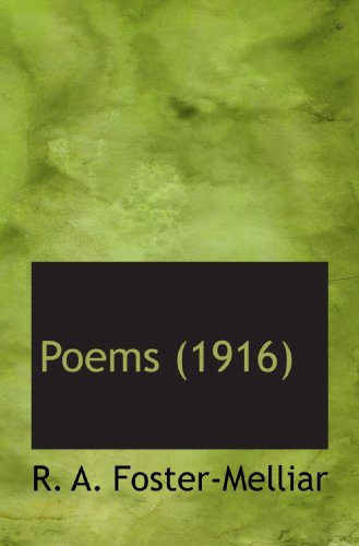 Imagen de archivo de Poems (1916) a la venta por Revaluation Books