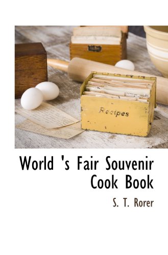 9781117704562: World 's Fair Souvenir Cook Book
