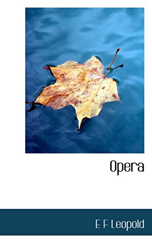 9781117722801: Opera