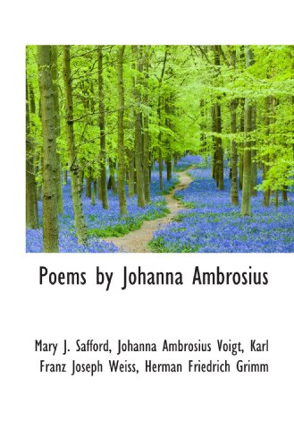 Beispielbild fr Poems by Johanna Ambrosius zum Verkauf von Revaluation Books