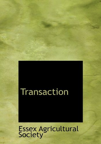 9781117744155: Transaction