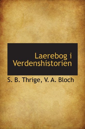 Stock image for Laerebog i Verdenshistorien (Danish Edition) for sale by Revaluation Books