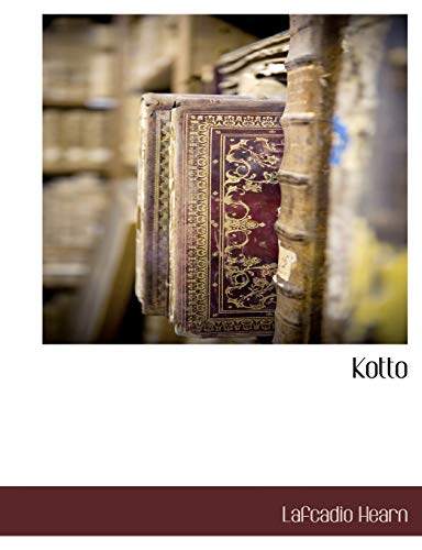 Kotto (9781117893808) by Hearn, Lafcadio