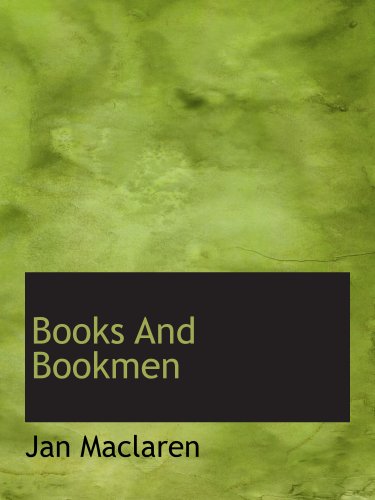 Stock image for Books And Bookmen for sale by Revaluation Books