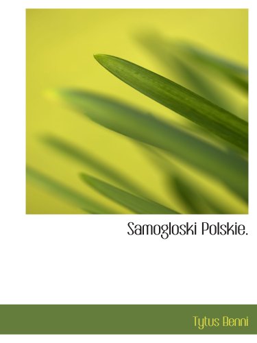 9781117988658: Samogloski Polskie. (Polish Edition)