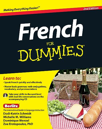 9781118004647: French For Dummies, with CD