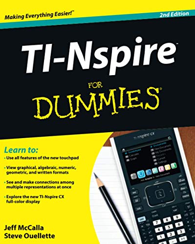 9781118004661: TI-Nspire For Dummies, 2nd Edition