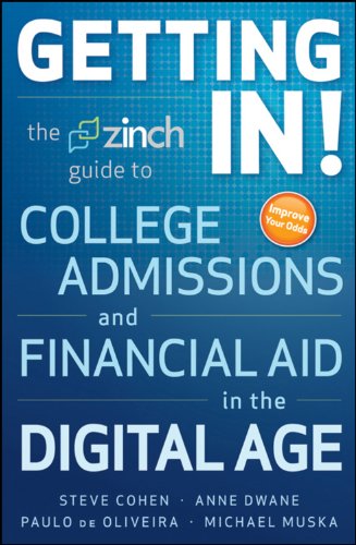 Imagen de archivo de Getting In! : The Zinch Guide to College Admissions and Financial Aid in the Digital Age a la venta por Better World Books