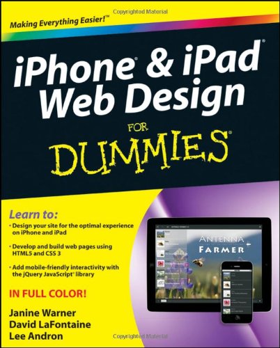 9781118006436: iPhone & iPad Web Design For Dummies