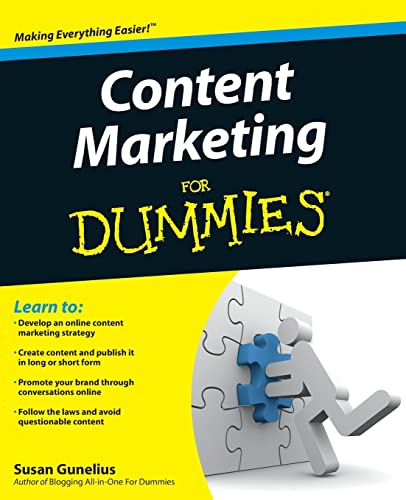 Imagen de archivo de Content Marketing For Dummies a la venta por ThriftBooks-Dallas