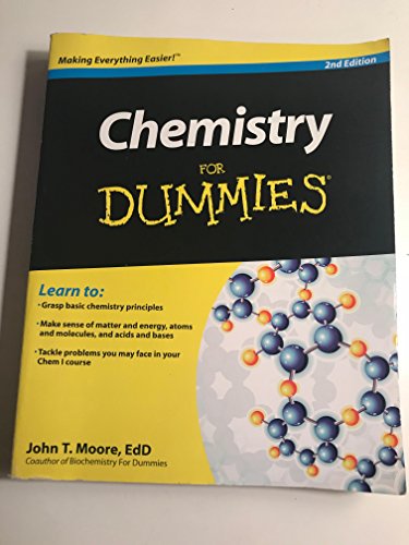 Beispielbild fr Chemistry For Dummies zum Verkauf von SecondSale