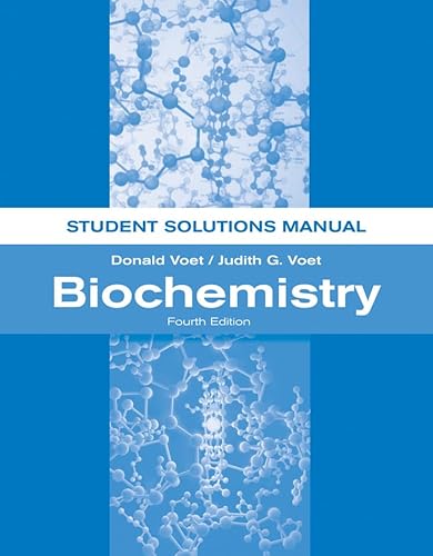 9781118008140: Biochemistry: Student Solutions Manual