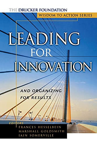Imagen de archivo de Leading for Innovation: And Organizing for Results a la venta por ThriftBooks-Atlanta