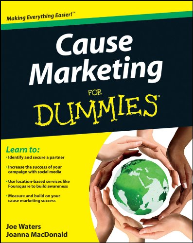 Beispielbild fr Cause Marketing for Dummies zum Verkauf von Better World Books