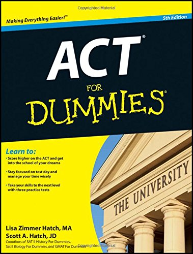 Stock image for ACT for Dummies for sale by SecondSale
