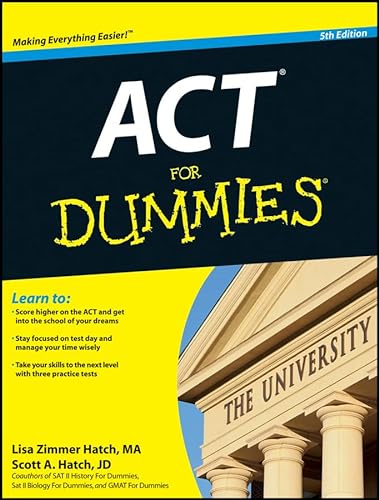 Stock image for ACT for Dummies for sale by Hawking Books