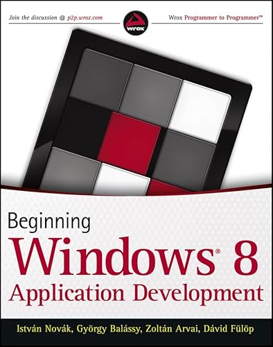 Beispielbild fr Beginning Windows 8 Application Development zum Verkauf von HPB-Diamond