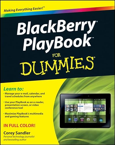 Stock image for BlackBerry PlayBook For Dummies for sale by Hippo Books