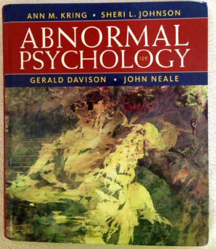 Imagen de archivo de Abnormal Psychology, 12th Edition a la venta por SecondSale