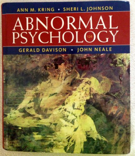 Stock image for Abnormal Psychology, 12th Edition for sale by SecondSale