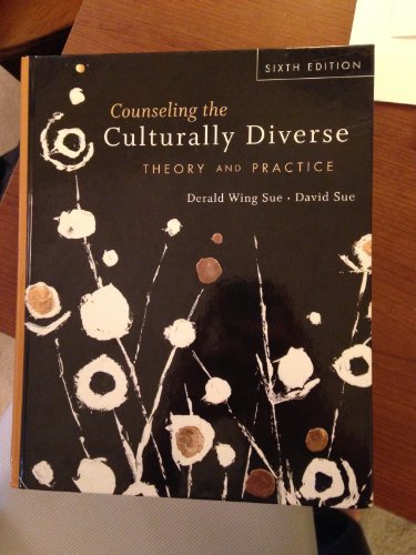 Stock image for Counseling the Culturally Diverse: Theory and Practice for sale by BookHolders