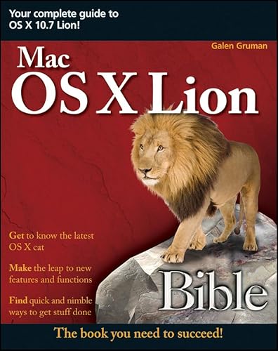 Imagen de archivo de Mac OS X Lion Bible a la venta por Better World Books
