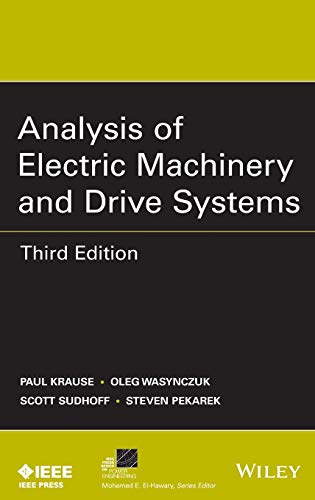 9781118024294: Analysis of Electric Machinery and Drive Systems