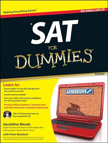 Stock image for SAT for Dummies [With CDROM] for sale by ThriftBooks-Atlanta