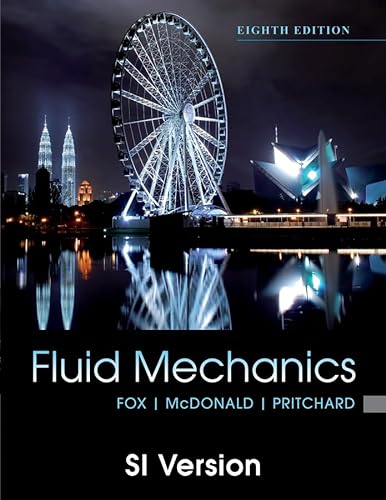 9781118026410: Fox and Mcdonald's Introduction to Fluid Mechanics, 8th Edition International Student Version