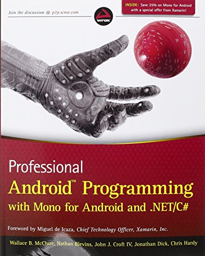 Beispielbild fr Professional Android Programming with Mono for Android and . NET/C# zum Verkauf von Better World Books