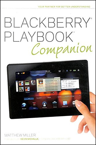 Beispielbild fr BlackBerry PlayBook Companion zum Verkauf von Better World Books