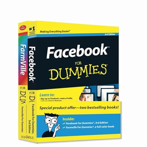 Facebook For Dummies, 3rd Editon + Farmville For Dummies - Book Bundle (9781118029404) by Pearlman, Leah; Abram, Carolyn; Morales, Angela; Orland, Kyle