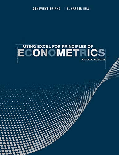 Stock image for Using Excel for Principles of Econometrics for sale by HPB-Red