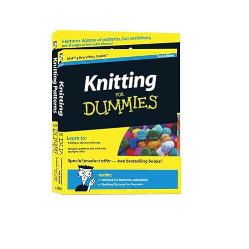 9781118035252: Knitting For Dummies, 2r.ed & Knitting Patterns For Dummies