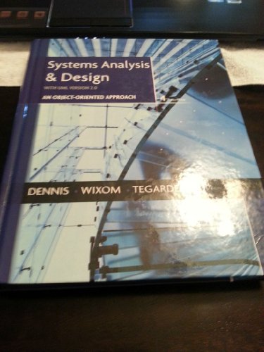 Beispielbild fr Systems Analysis and Design with UML zum Verkauf von Better World Books