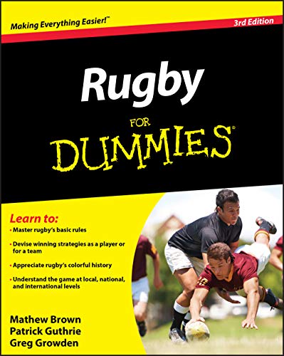 Imagen de archivo de Rugby for Dummies 3rd Edition (North American Edition) a la venta por Dream Books Co.