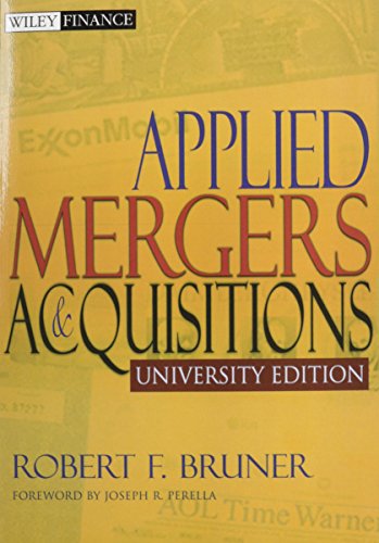 9781118057162: Applied Mergers and Acquisitions + Student Workbook: University Edition