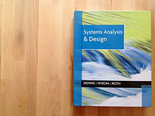 Imagen de archivo de Systems Analysis and Design a la venta por Better World Books