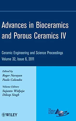 Immagine dell'editore per Advances in Bioceramics and Porous Ceramics IV, Volume 32, Issue 6 venduto da PBShop.store UK