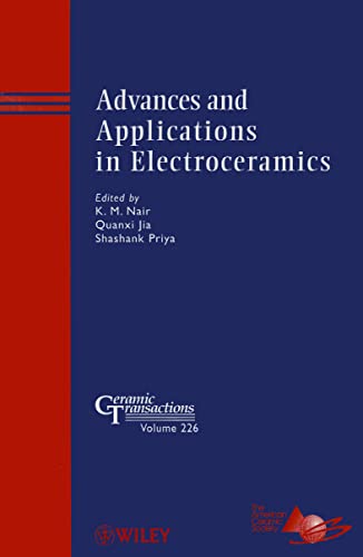 Stock image for Advances and Applications in Electroceramics for sale by Blackwell's