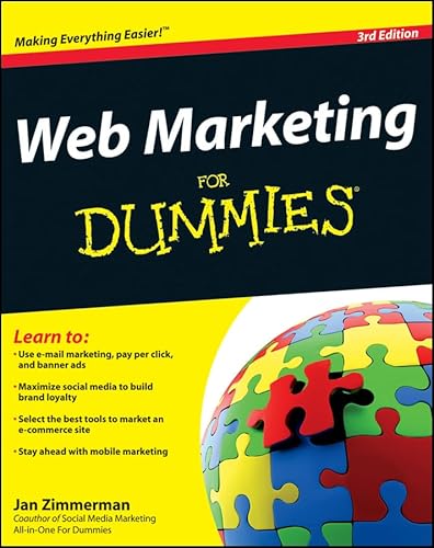 Imagen de archivo de Web Marketing For Dummies a la venta por Idaho Youth Ranch Books