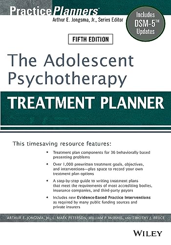 9781118067840: The Adolescent Psychotherapy Treatment Planner: Includes DSM-5 Updates (PracticePlanners)
