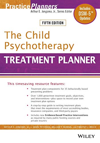 Beispielbild fr The Child Psychotherapy Treatment Planner: Includes DSM-5 Updates (PracticePlanners) zum Verkauf von WeBuyBooks