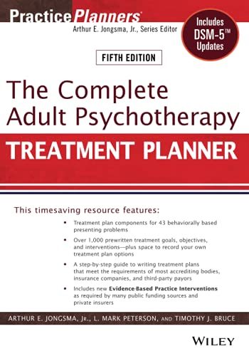 Imagen de archivo de The Complete Adult Psychotherapy Treatment Planner: Includes Dsm-5 Updates a la venta por ThriftBooks-Atlanta