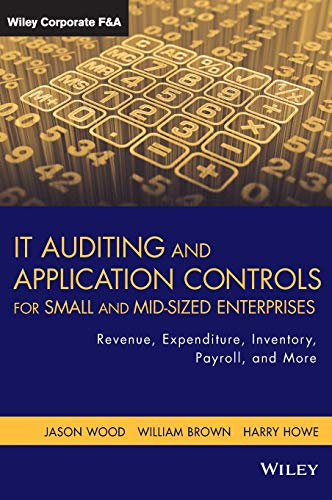 Imagen de archivo de It Auditing and Application Controls for Small and Mid-Sized Enterprises: Revenue, Expenditure, Inventory, Payroll, and More a la venta por ThriftBooks-Dallas