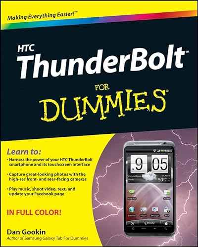 9781118076019: HTC Thunderbolt for Dummies