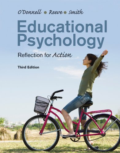 Imagen de archivo de Educational Psychology: Reflection for Action a la venta por SecondSale