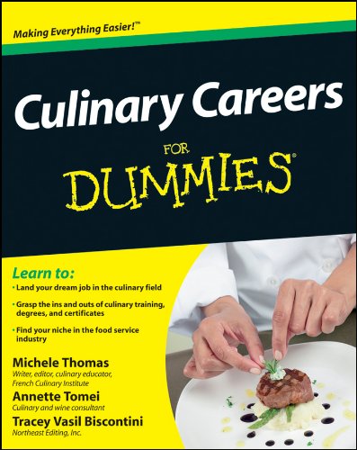 Imagen de archivo de Culinary Careers For Dummies a la venta por ZBK Books