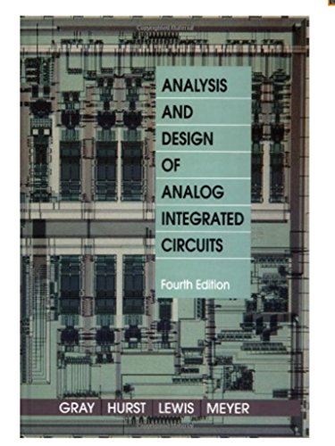 9781118078891: Analysis and Design of Analog Integrated Circuits